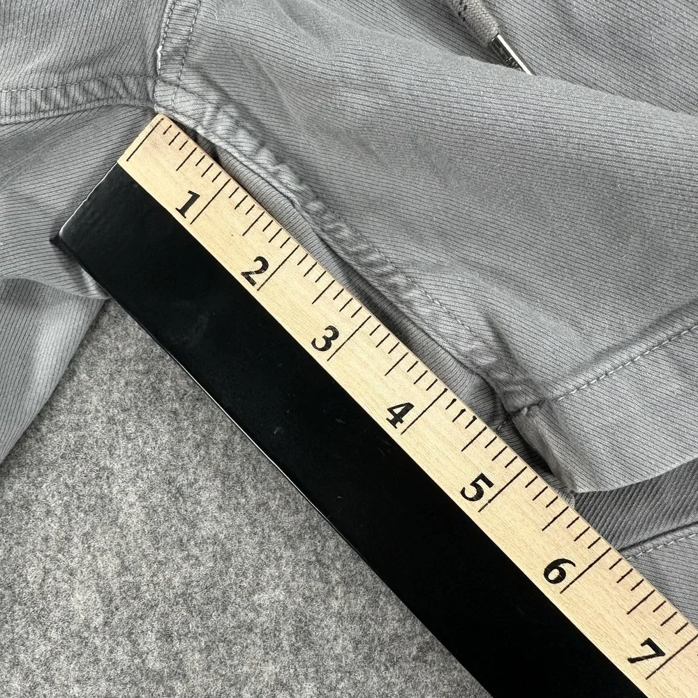 Faherty Essential Drawstring Shorts Mens Large Gray Chino 6 In Inseam Elastic